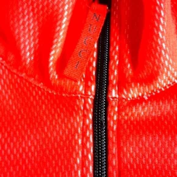 NEW NUCCI Red Zip Athletic Jacket NWOT M‎ - Picture 4 of 5